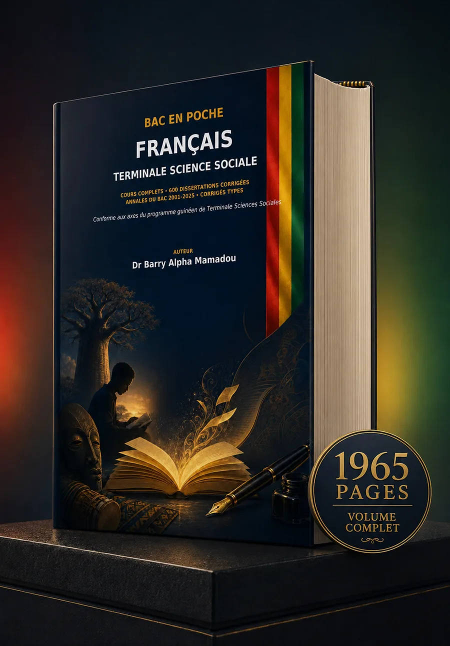 Couverture du livre Bac en poche — Français Terminale Science Sociale