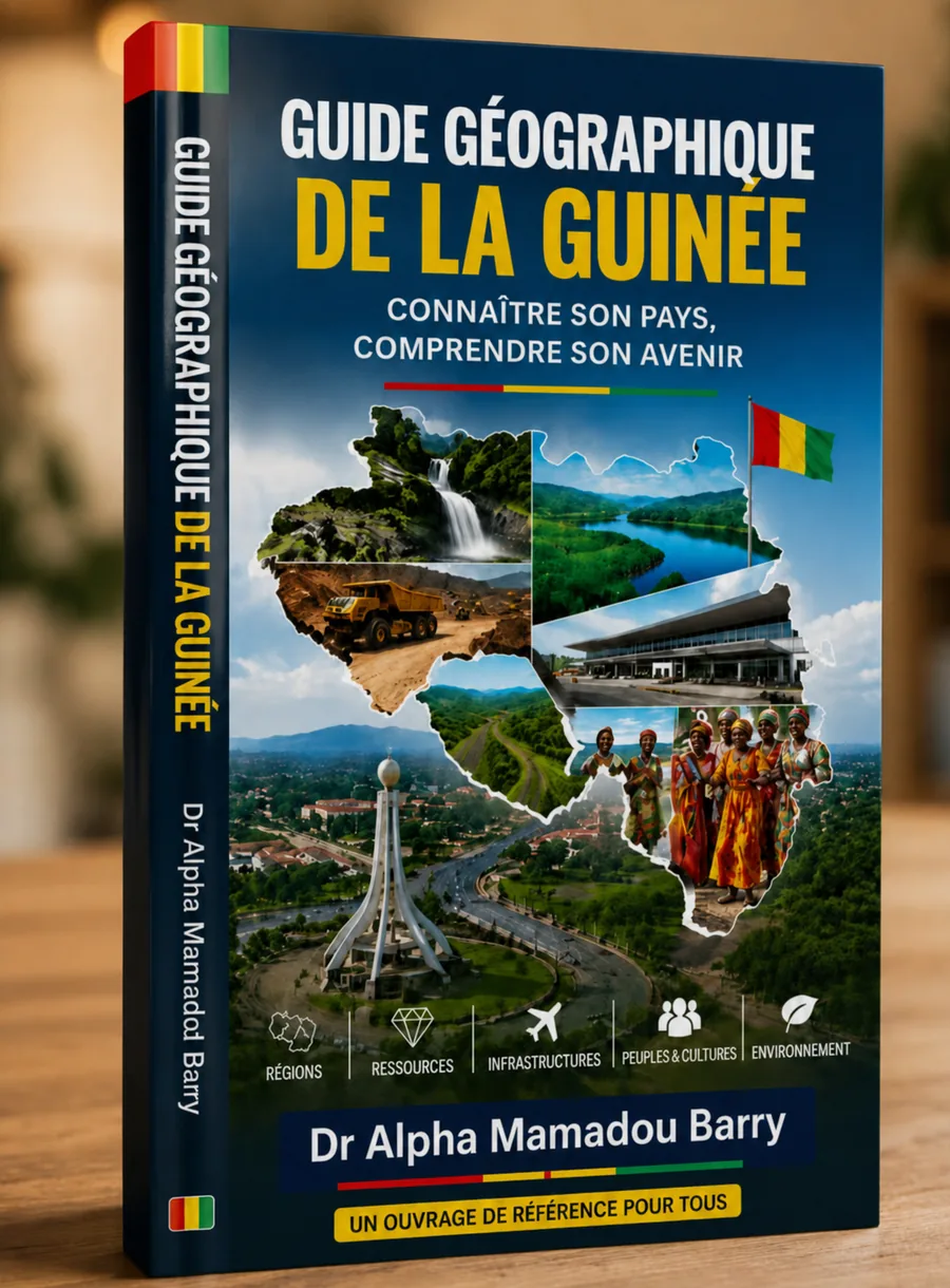 Couverture du Guide Géographique de la Guinée (PDF)