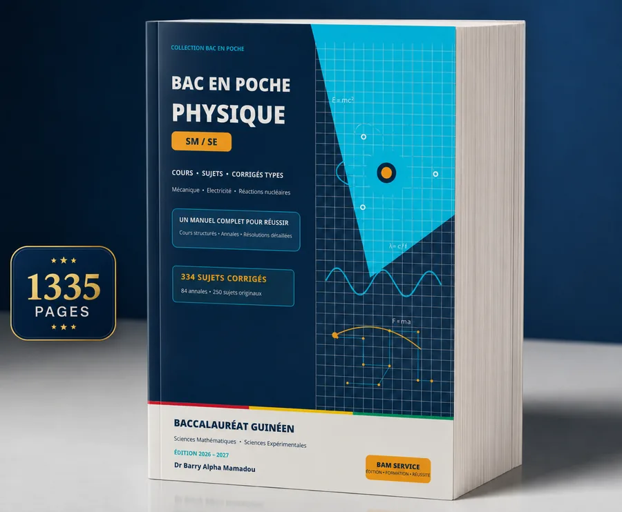 Couverture du livre Bac en poche — Physique SM/SE